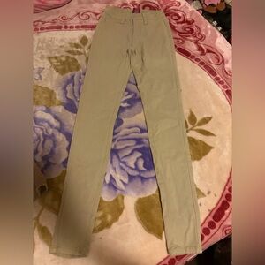 Slim Fit women’s  Pants in Light Khaki